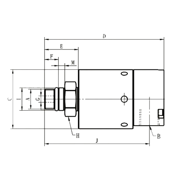 Uniones rotativas de refrigerante GP GPA