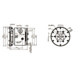 ML01R040F Hydraulic Oil/ Gear Oil Rotary Union
